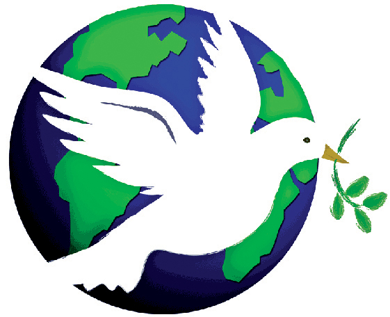 world peace day clip art