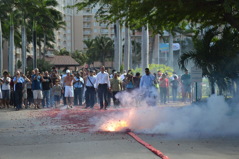 Marriott's pagara from the Marriott Surf Club to the Marriott Ocean Club.JPG