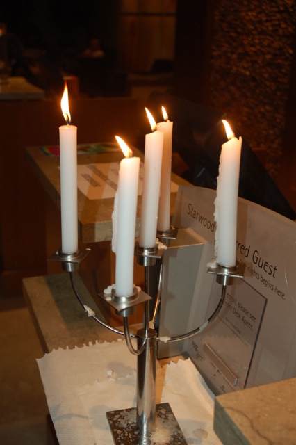 candles lit during earth hour.jpeg