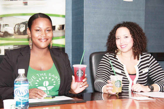 Joanette Vrutaal of Ecotech and Tivisay Tromp of Fun Miles.jpg