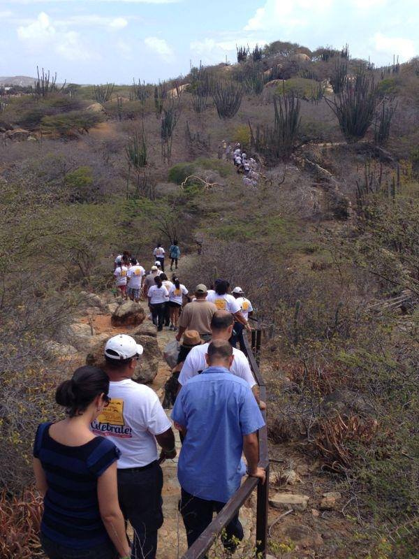 Hike tour at Parke Arikok for Marriott associates.jpg