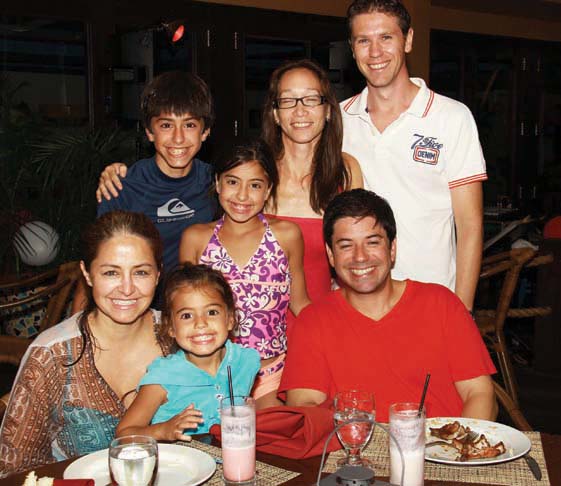 A holiday family reunion the Chamizos of Miami and the Dennerts of Aruba.jpg