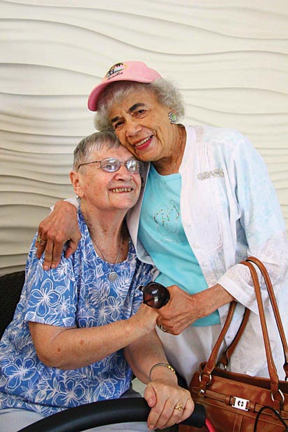 Good friends Elenore Kowalcheck and Katherine Soloman.jpg
