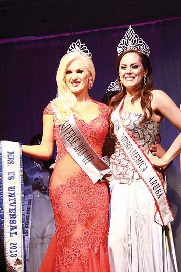 Third runner up Mrs USA