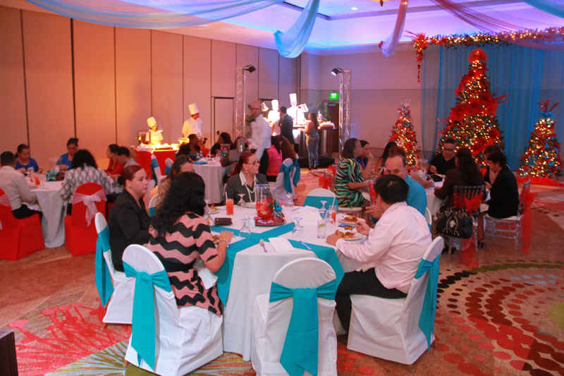 Christmas section at Marriott's Grand Ballroom .JPG