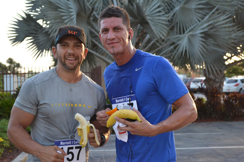 First place and first runner up in Marriott ICare walk-run.JPG