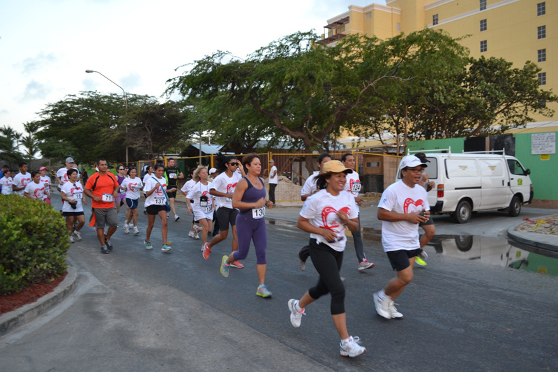 ICare walk participants start at Marriott Ballroom.JPG