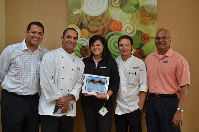 Ilaina Franco Franka together with the Food & Beverage team.JPG