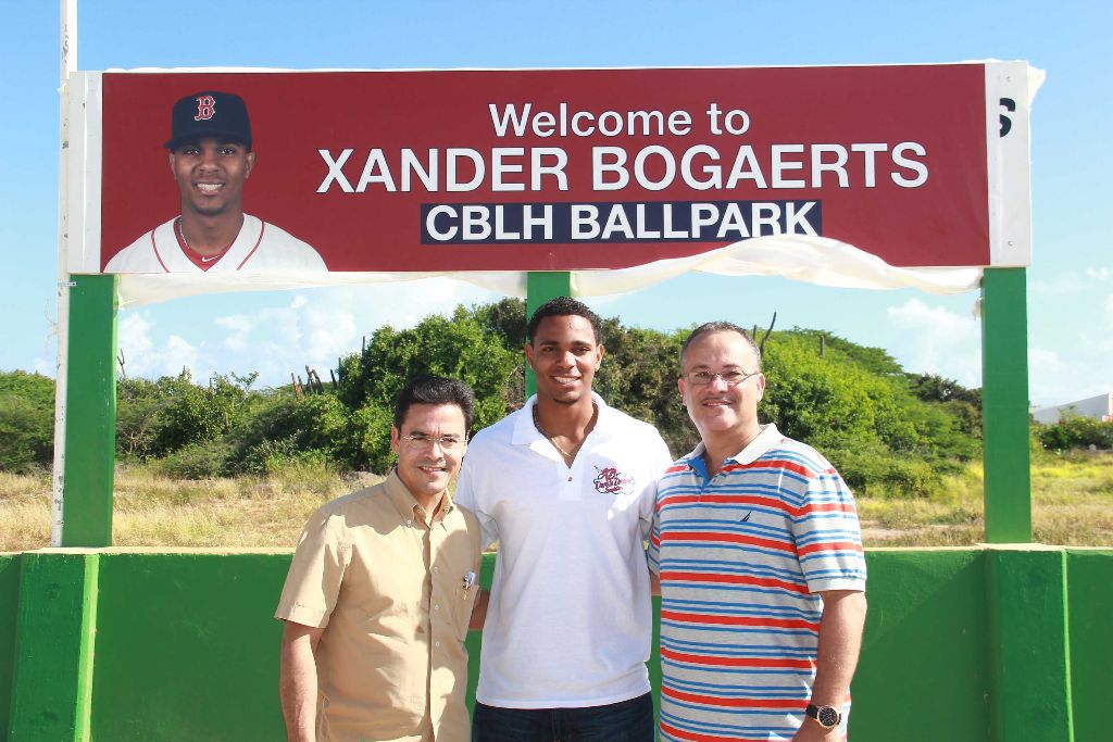 Aruba News by VisitAruba - A festive inauguration for the Xander Bogaerts  Ballpark in Lago Heigths, Aruba