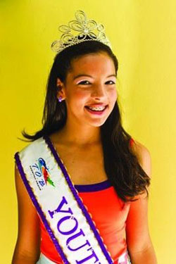 Aruba's Carnival Youth Queen Election candidate 2014
