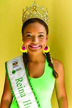 Aruba's Carnival Youth Queen Election candidate 2014