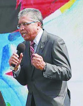 Frank Croes reciting his poignant piece Tera Seco-Tera Cora - Dry Land, Red Land.jpg