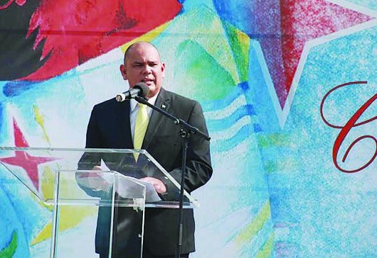 Minister of Tourism, Transport, Primary Sector and Culture, Otmar Oduber.jpg