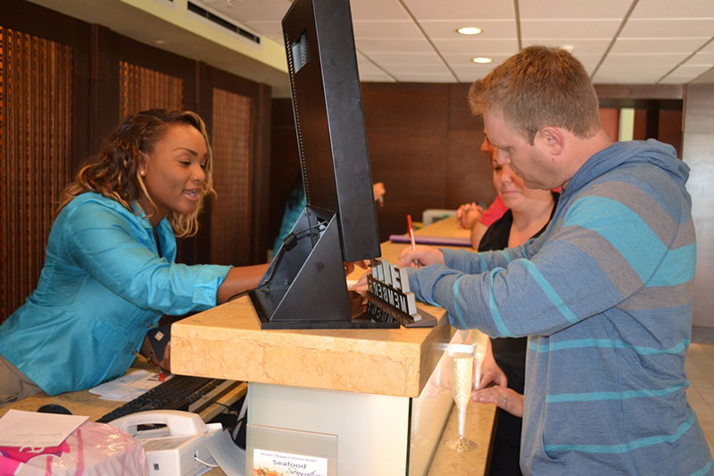 1st Mobile Check-in Guests Mr & Mrs Bryson.JPG