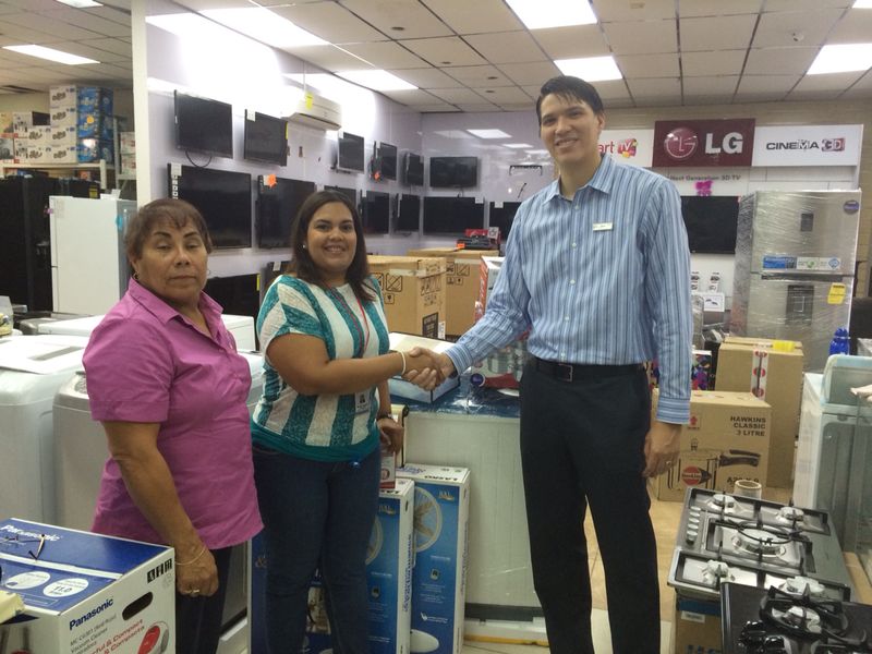 Marriott Care Foundation Board Members Ben Figaroa with Biba Bou Guia Representative.JPG