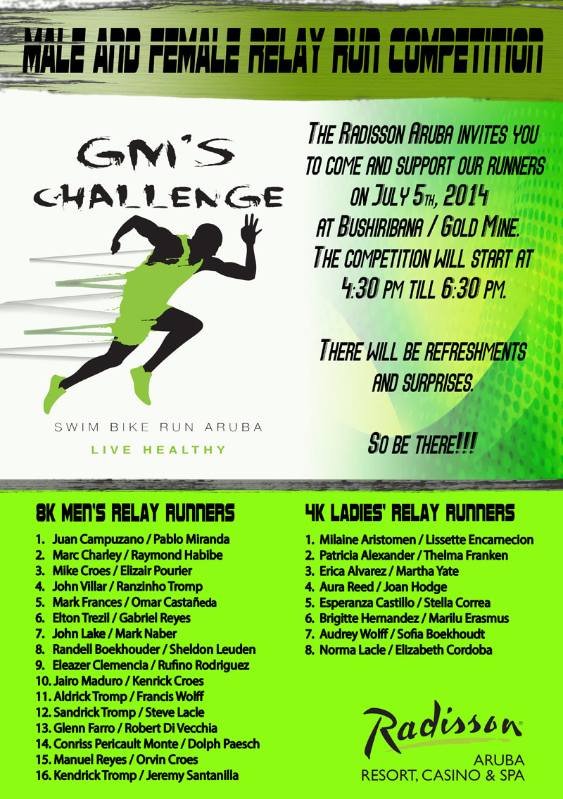 Radisson Aruba Resort Casino & Spa GM Challenge