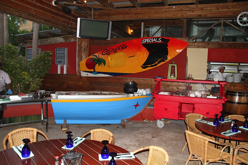 Aruba Radisson Resort launched Friday Fish Market at Gilligan?s Beach Bar & Grill