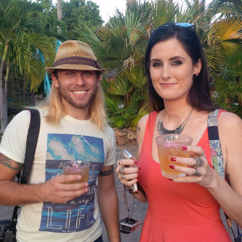 American bloggers Ryan Brown and Steattle Dredge.jpg