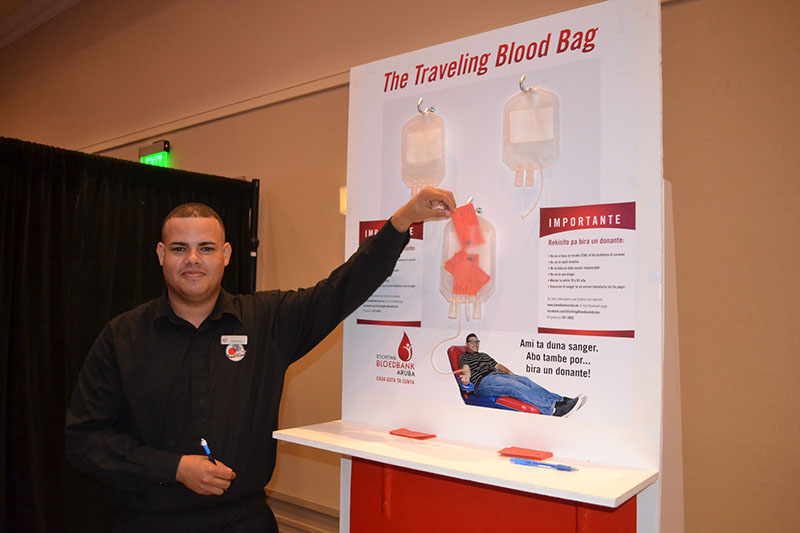 Associate of the Aruba Marriot submitting application.JPG