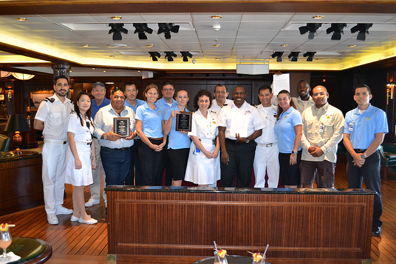 Award ceremony De Palm Tours-Princess Cruises.JPG