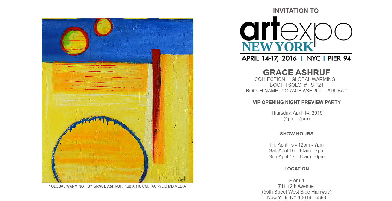 Invitation Art Exhibition Grace Ashruf - Global Warming.jpg
